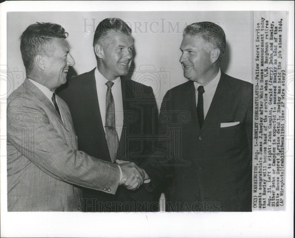 1961 Press Photo Jerry Behn - Historic Images