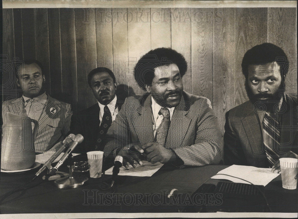 1972 Press Photo Richard Lawerence, for aldemanic election. - Historic Images