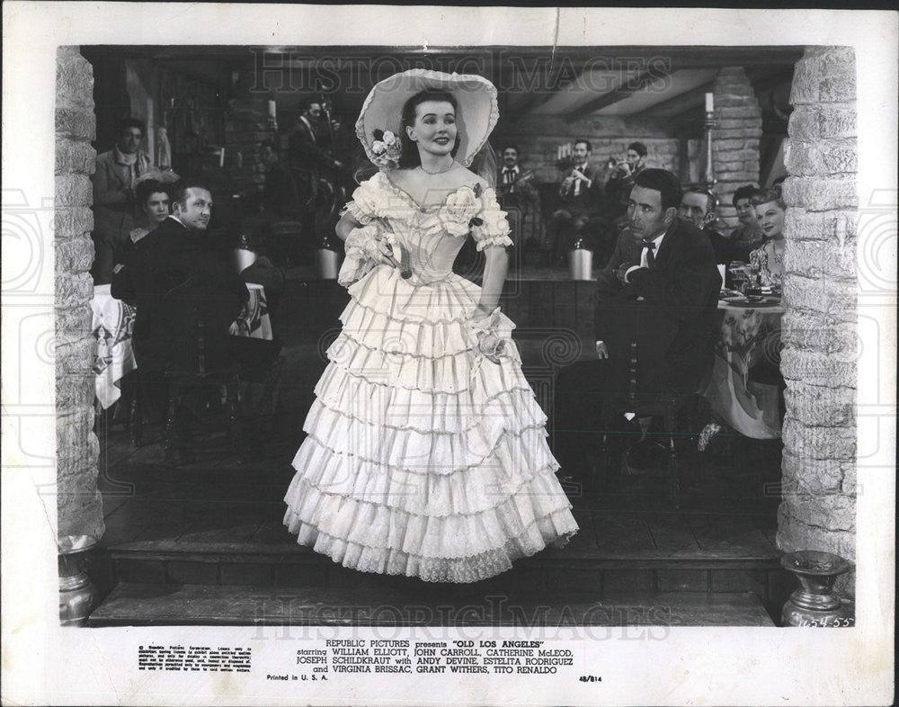 1948 Press Photo Catherine McLeod,actress - Historic Images