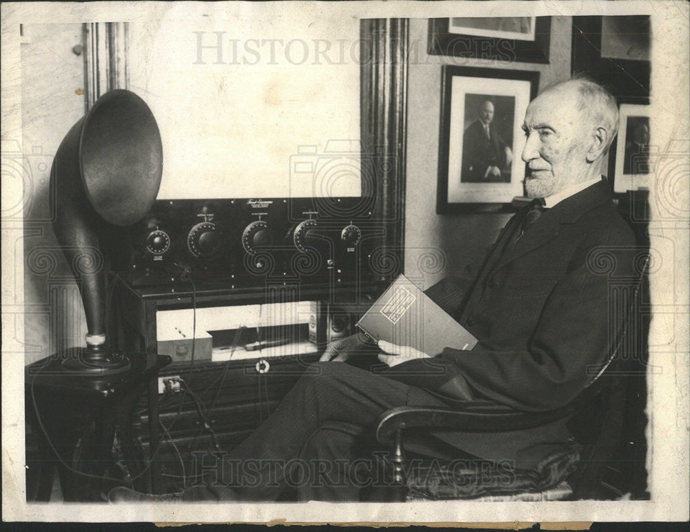 1925 Press Photo Joseph Gurney Cannon United States Illinois Politician - Historic Images