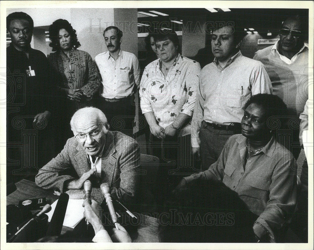 1983 Press Photo Brandzel Address Media - Historic Images