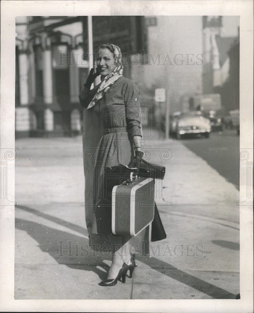 1953 Press Photo Ann MacArthur - Historic Images