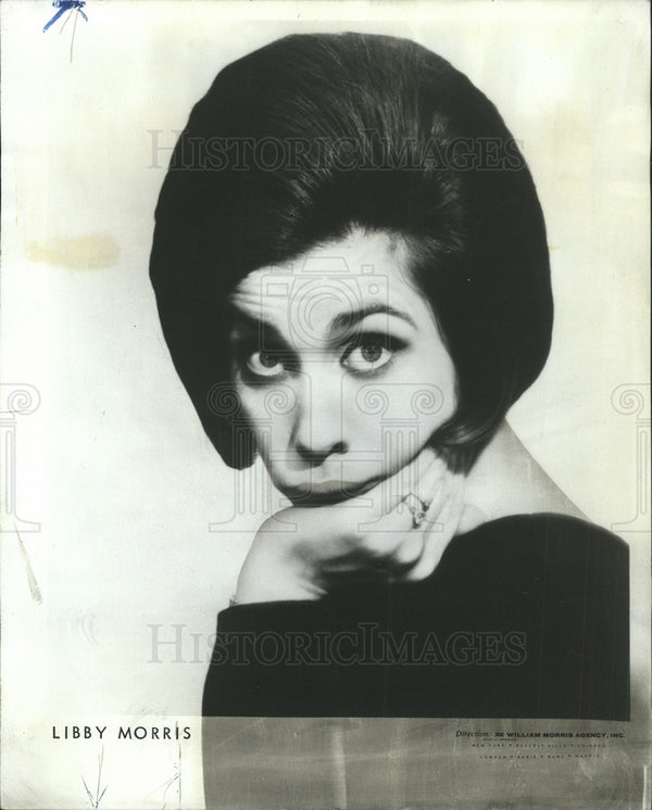 1965 Press Photo Libby Morris Comedian Singer Actress - Historic Images