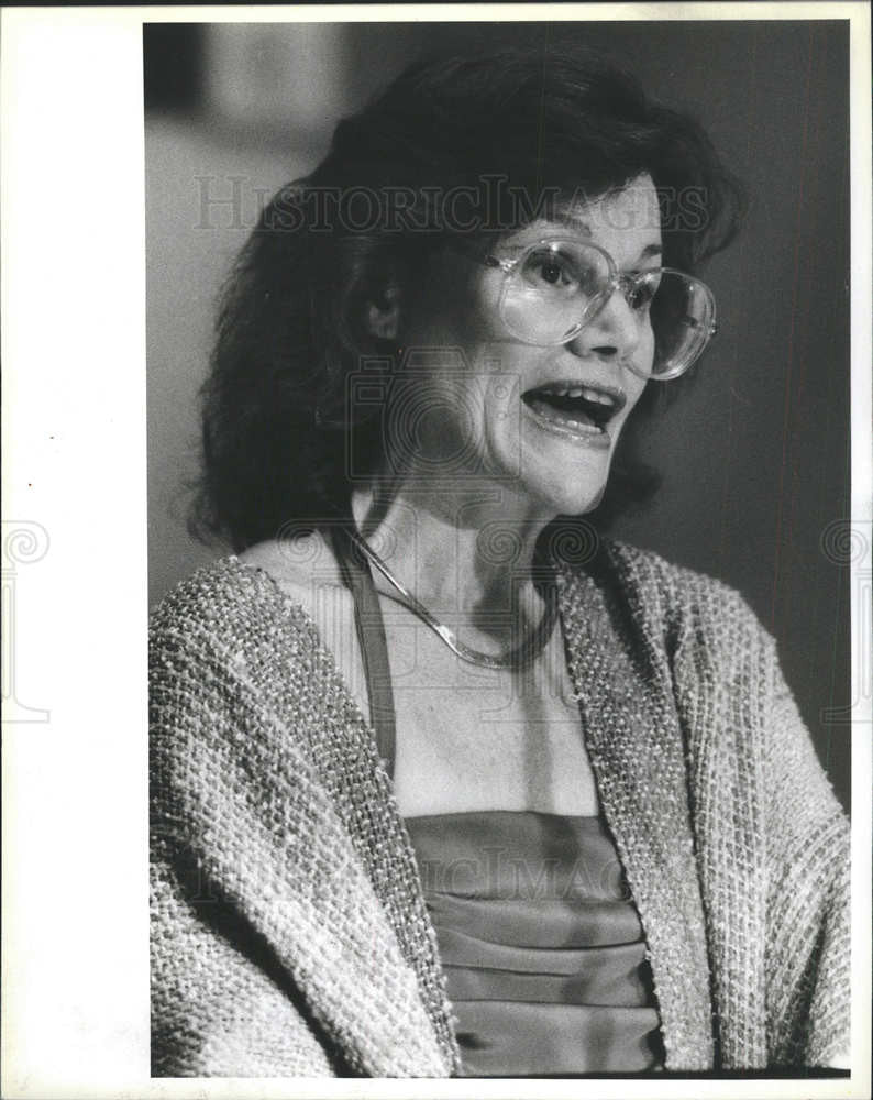 1984 Press Photo Judith Blume Children Book Writer Freedom Read Award - Historic Images