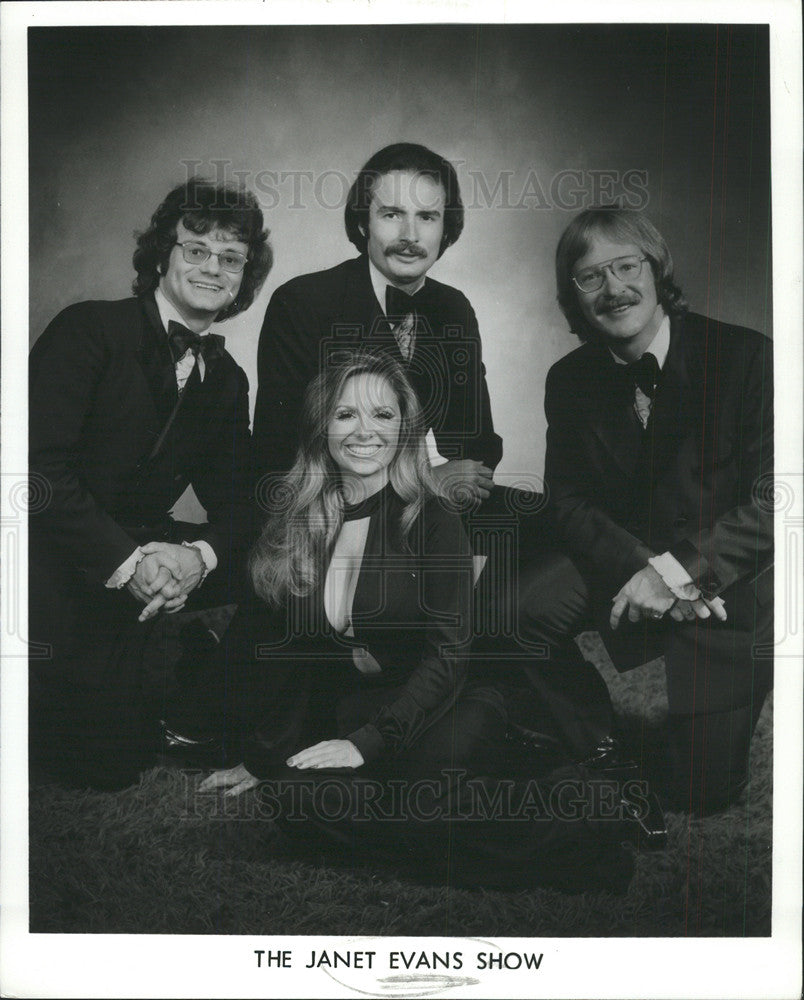 1975 Press Photo JANET EVANS ENTERTAINER THE JANET EVANS SHOW - Historic Images