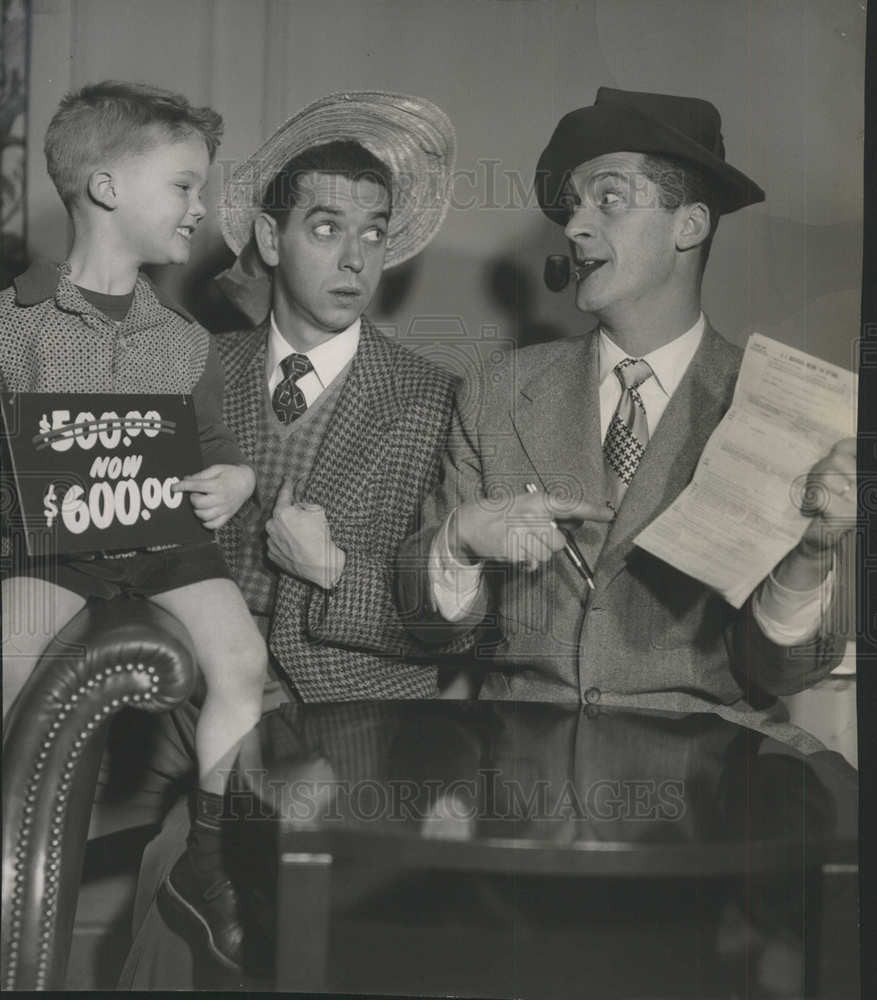 1949 Press Photo Brian McCarthy Tommy Farrell American Actors - Historic Images