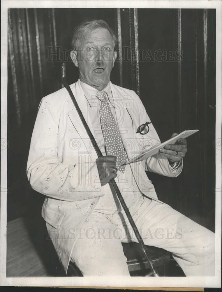 1932 Press Photo William Brandon American Democratic Politician - Historic Images