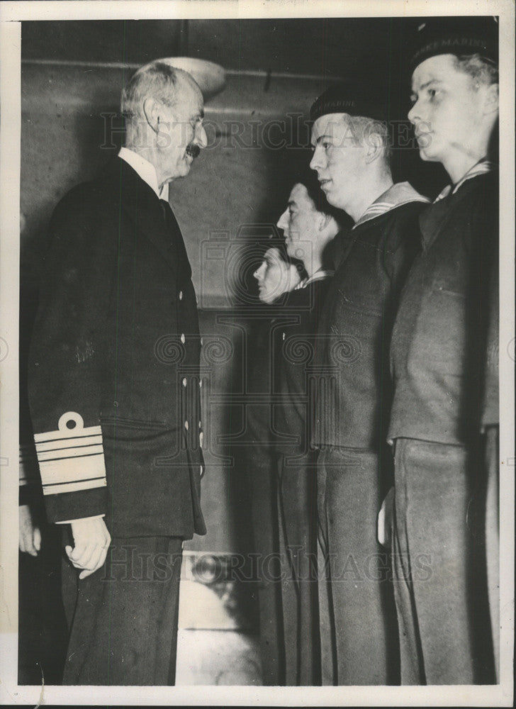 1941 Press Photo Norwegian King Hakkon - Historic Images