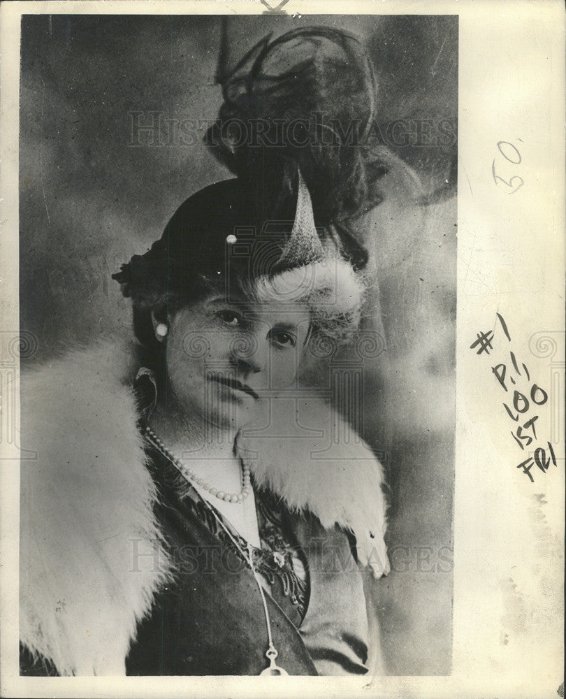1938 Press Photo Harriet Benham Honore Chicago Upper World Women - Historic Images