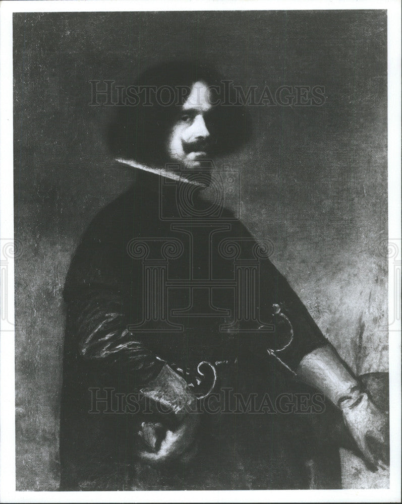 1988 Press Photo DIEGO RODRIGUEZ DE SILVA Y. VELAZQUEZ SPANISH PAINTER - Historic Images