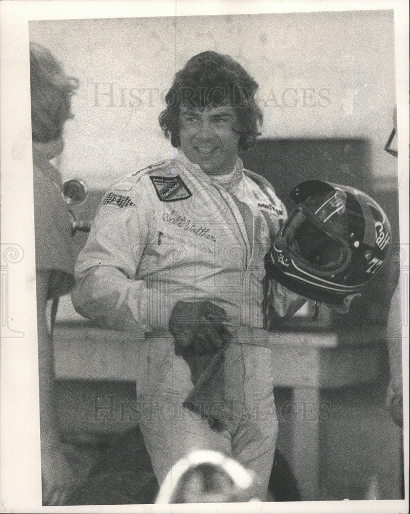 1975 Press Photo Race Car Driver Salt Walther - Historic Images