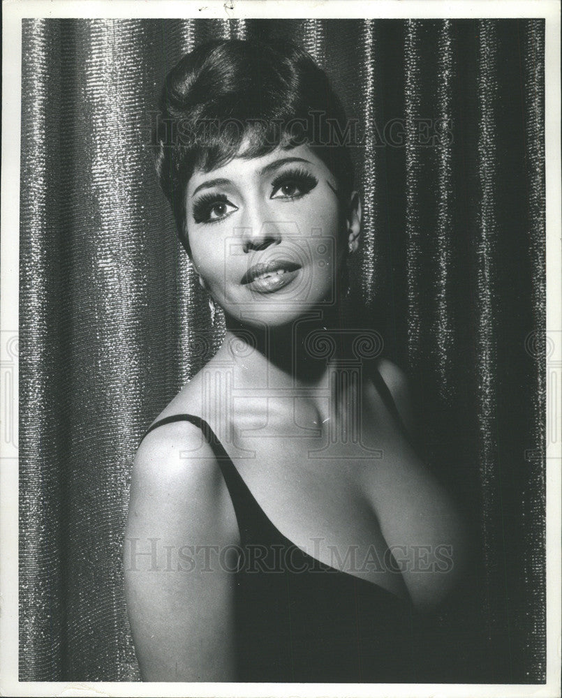 1967 Press Photo MARIA MARLENE ACTRESS HAIR COLOR - Historic Images