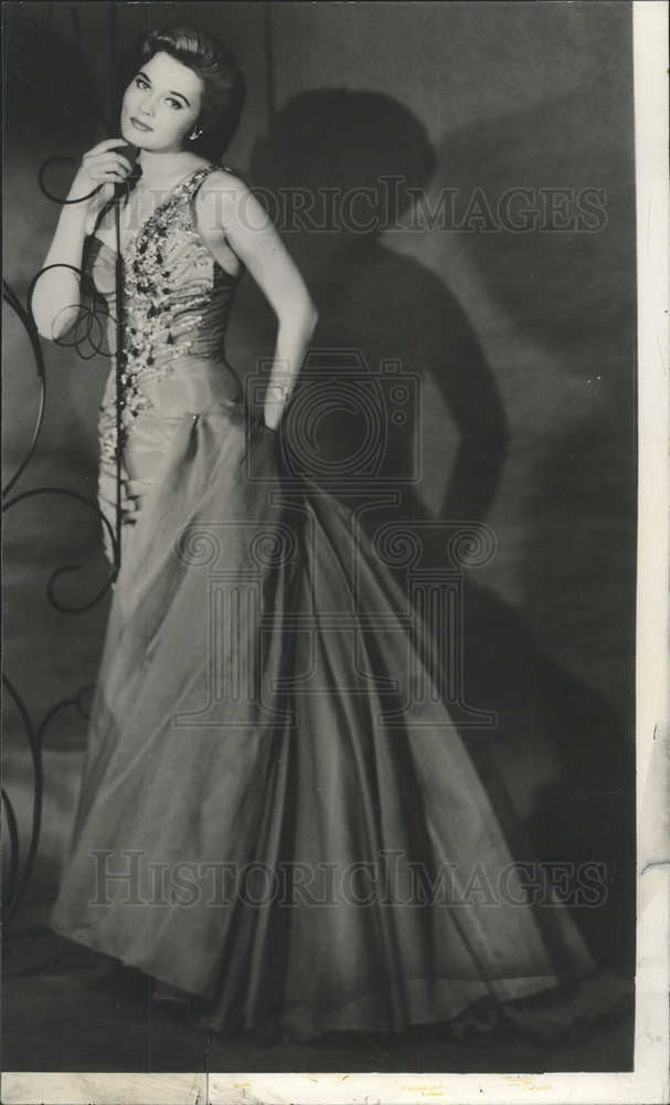 1959 Press Photo Ann Mason Singer - Historic Images