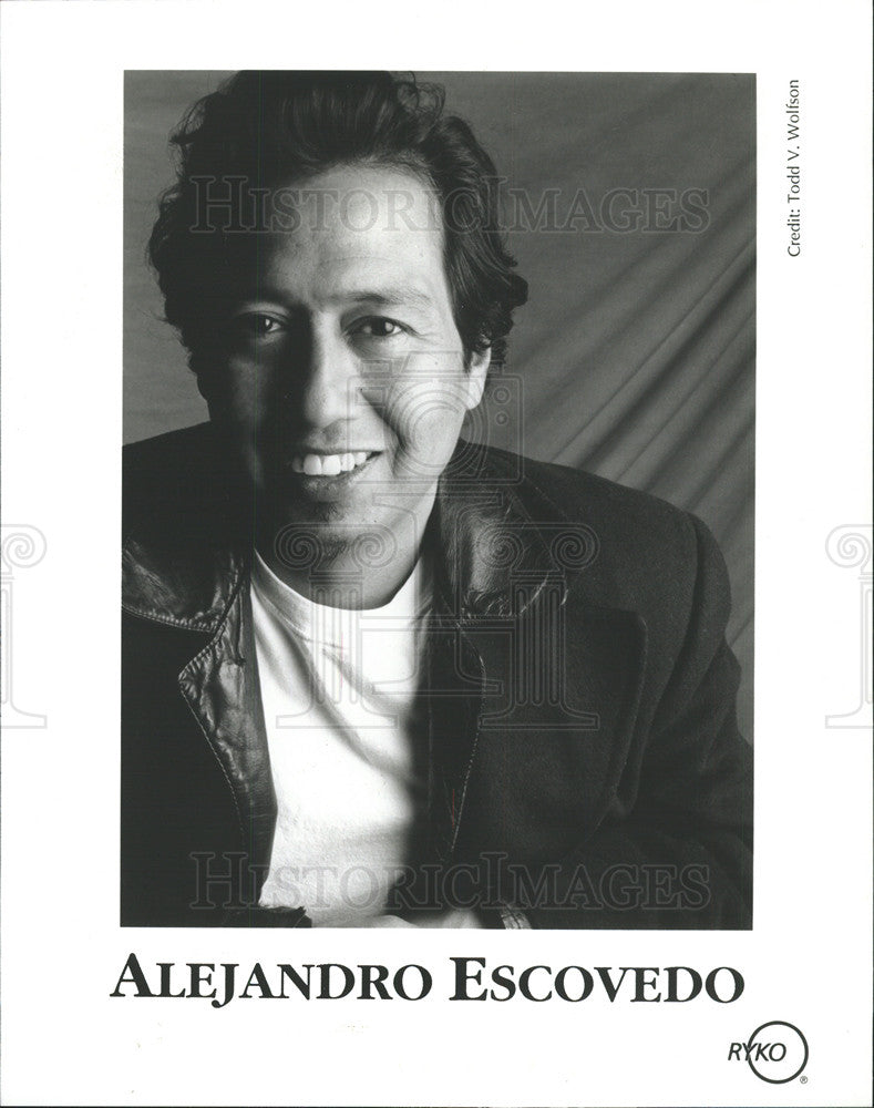 1996 Press Photo Alejandro Escovedo Singer Songwriter - Historic Images