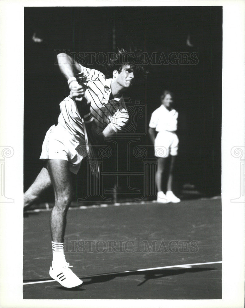 1982 Press Photo Tim Mayatte, tennis player - Historic Images