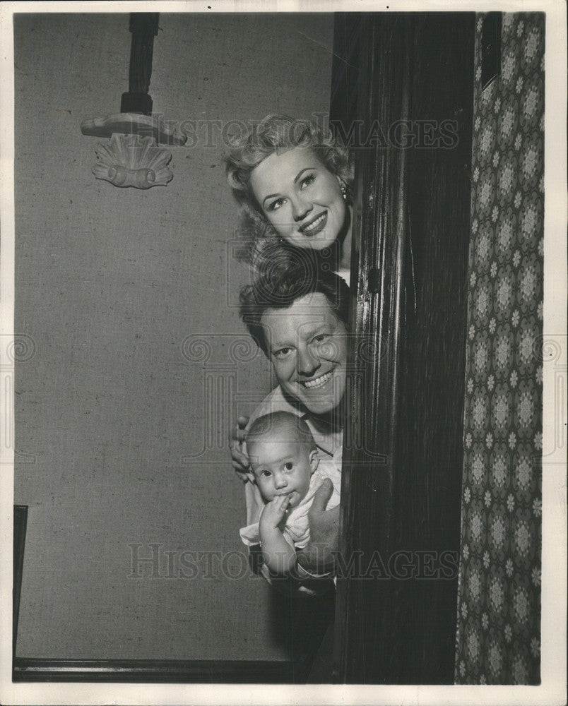 1954 Press Photo Virginia Mayo American Actress, Michael O&#39;Shea Actor Catherine - Historic Images