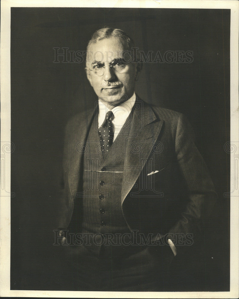 1932 Press Photo F.H. Massmann,author - Historic Images