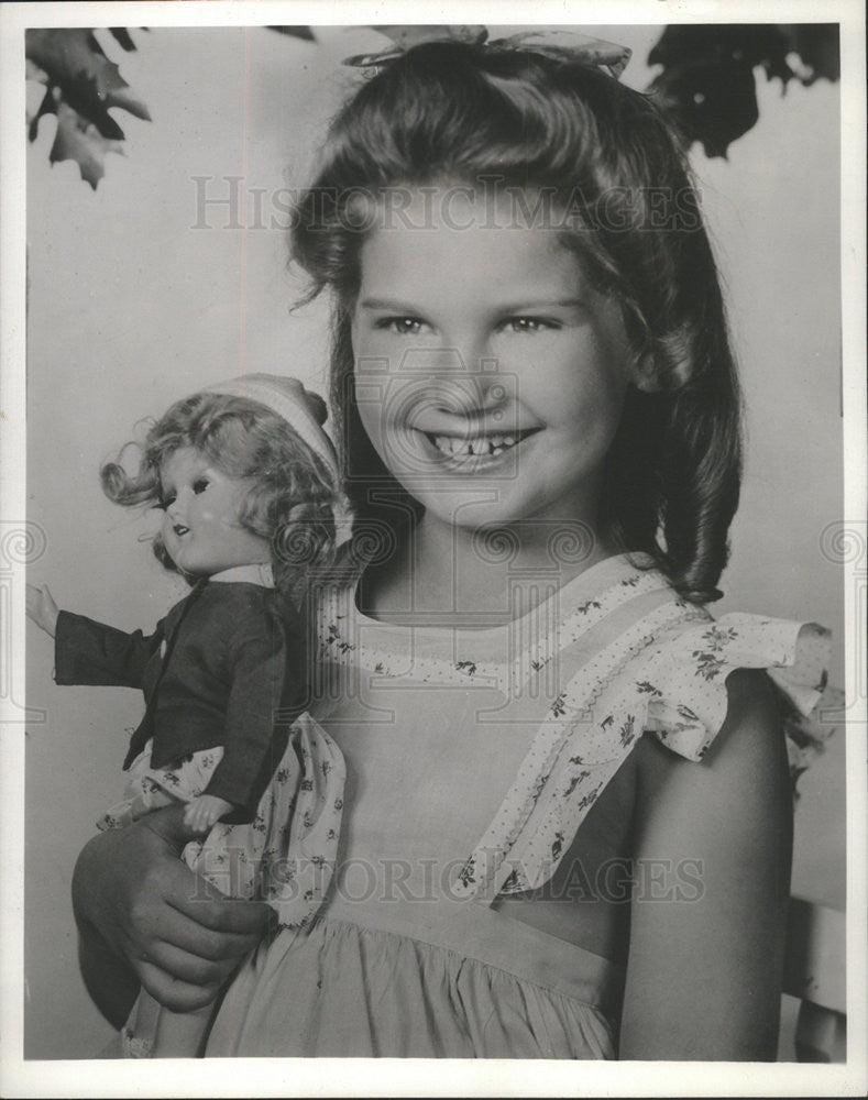 1949 Press Photo Ruth Duskin Quiz Kid Radio Television - Historic Images