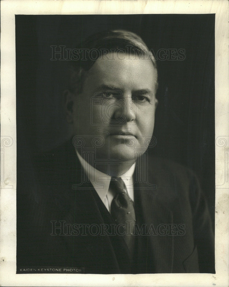 1931 Press Photo Thurlow Essington Former Illinois State Senator Mayor Streator - Historic Images