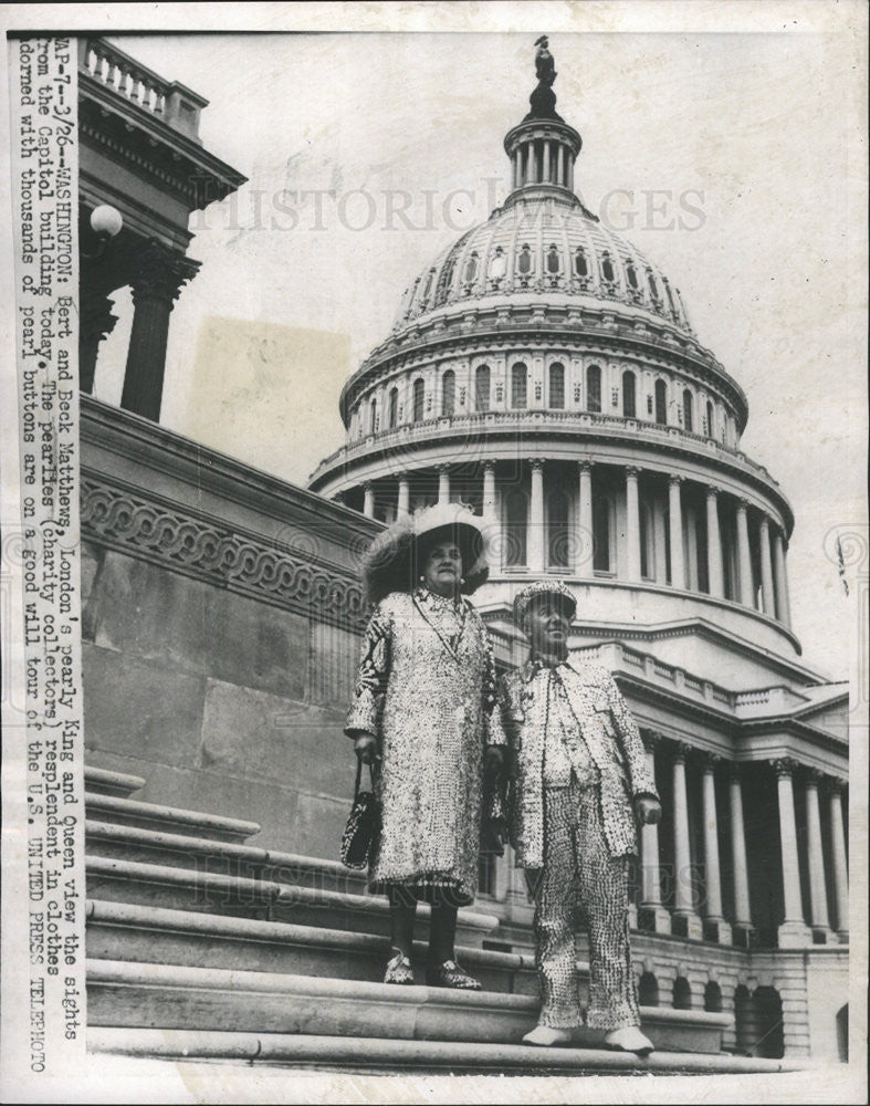 Press Photo Bert Beck Matthews - Historic Images