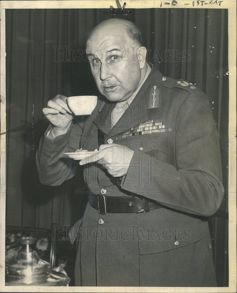 1945 Press Photo Field Marshall Sir Henry Maitland of England - Historic Images