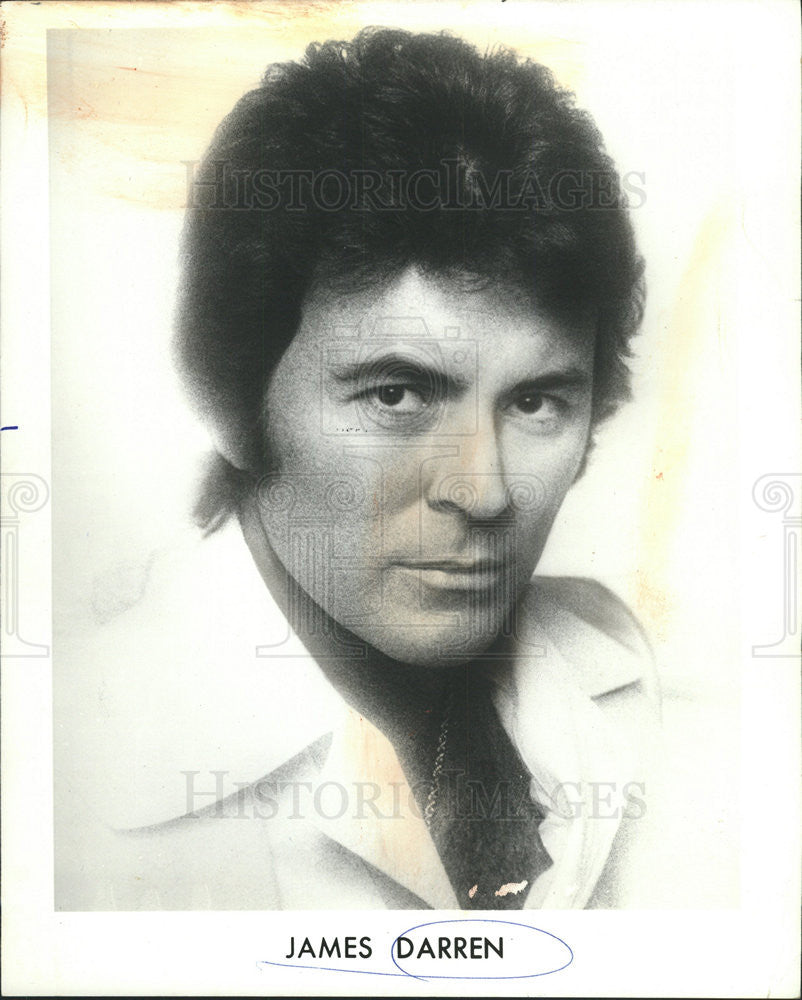 1976 Press Photo James Darren Actor Director Singer - Historic Images