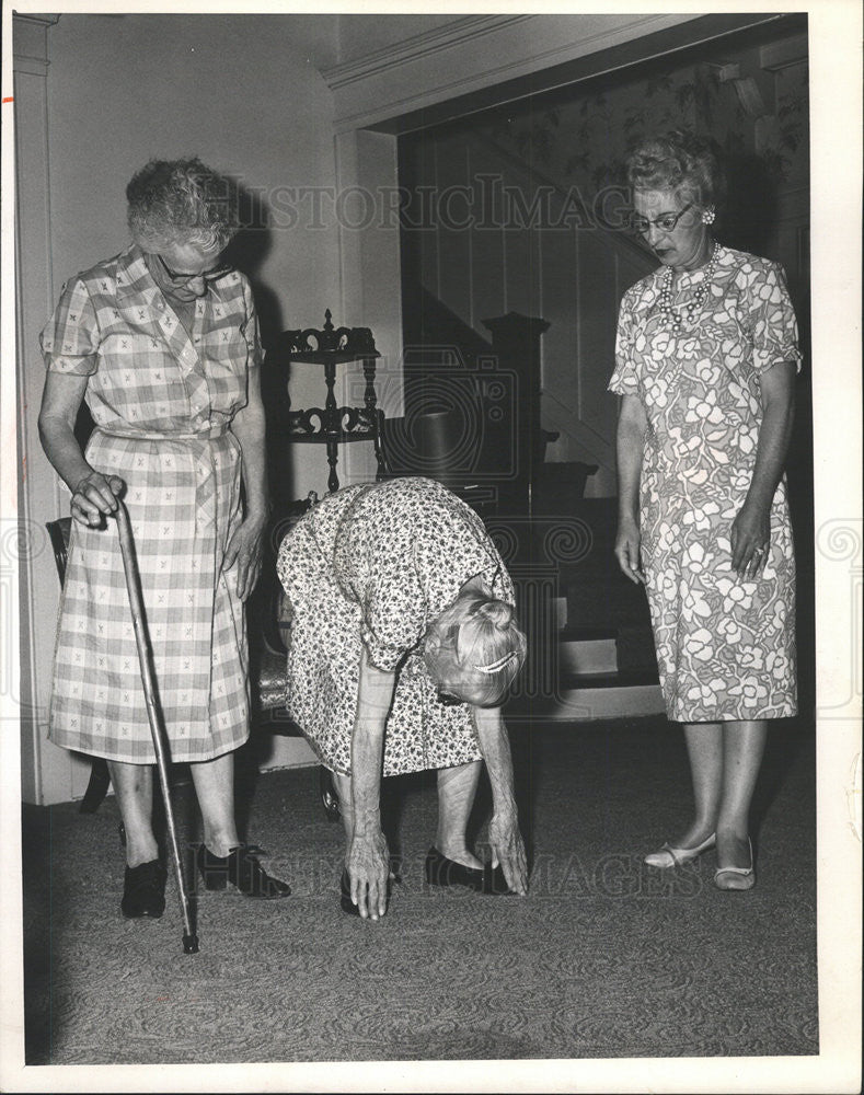 1968 Press Photo Mrs. Marie Lecoq Renier 105th Birthday - Historic Images