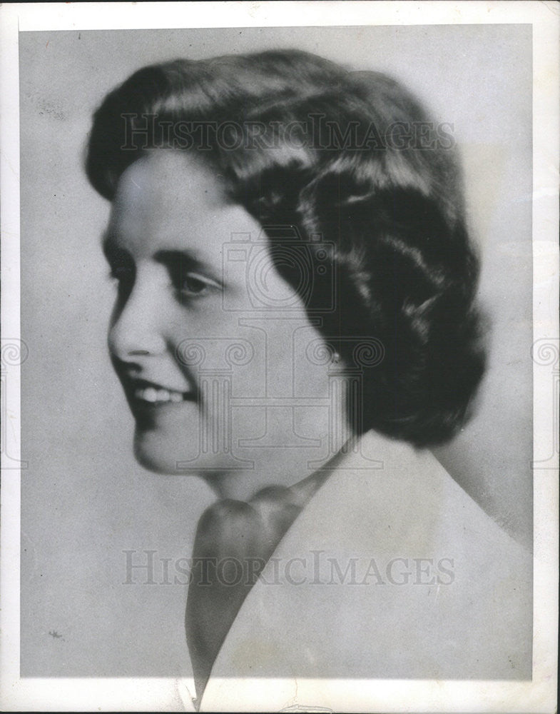 1956 Press Photo Portrait of Duchess Marie-Therese - Historic Images