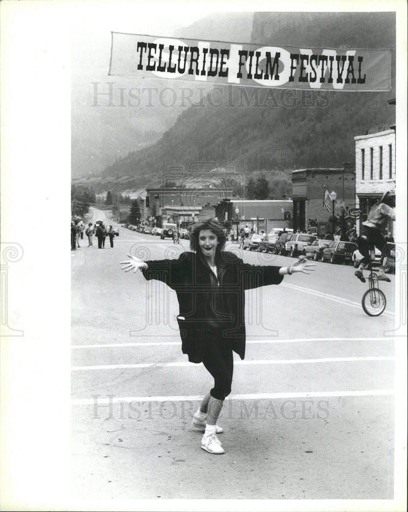 1987 Press Photo Sheila McCarthy in &quot;I&#39;ve Heard the Mermaids Singing&quot; - Historic Images