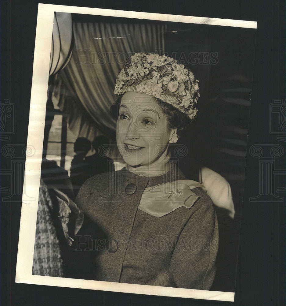 1965 Press Photo Mrs. Raymond McClory of the American Cancer Society - Historic Images