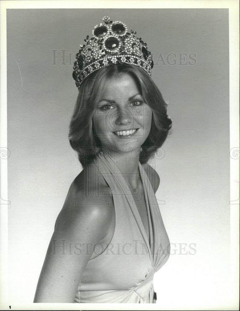 1978 Press Photo Barbara Bowser King Orange Jamboree Parade NBC - Historic Images