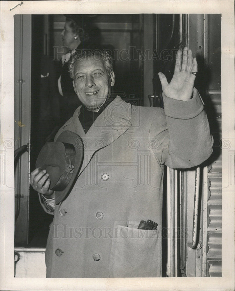 1953 Press Photo Ezio Piinza,singer - Historic Images