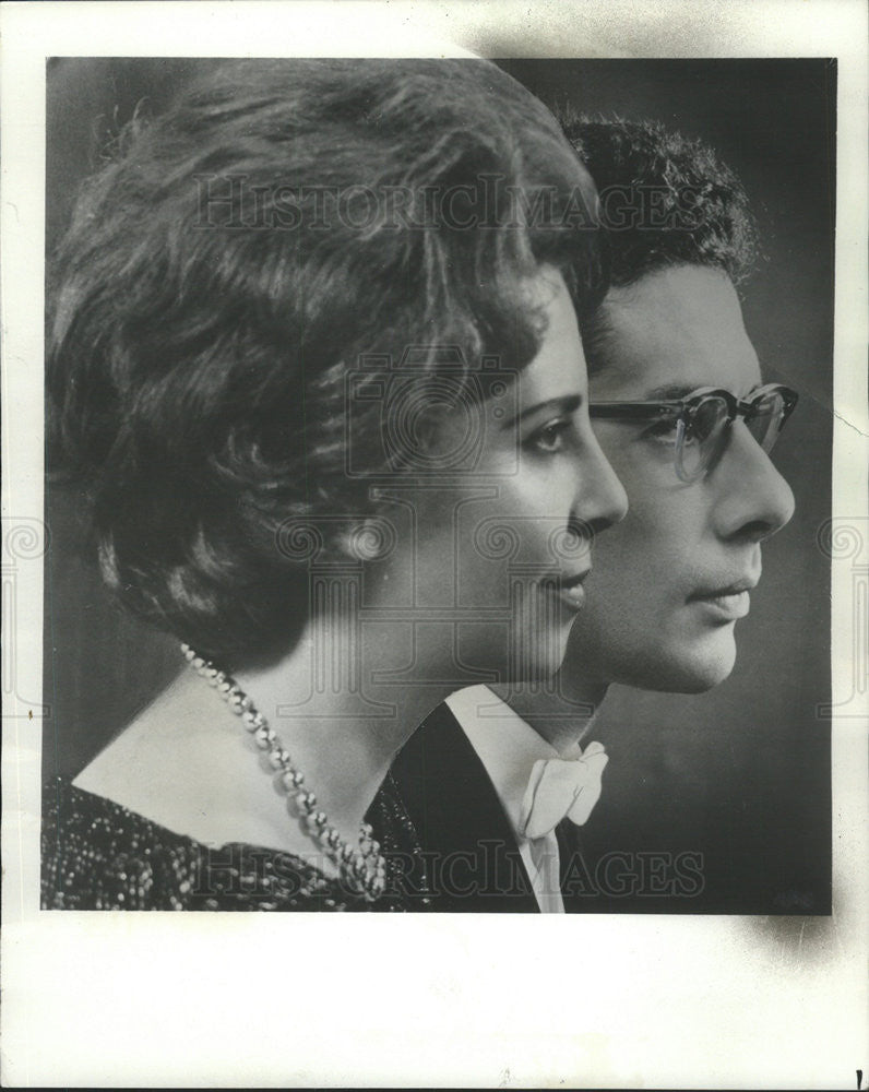 1969 Press Photo Eden and Tamir ,duo-pianists - Historic Images