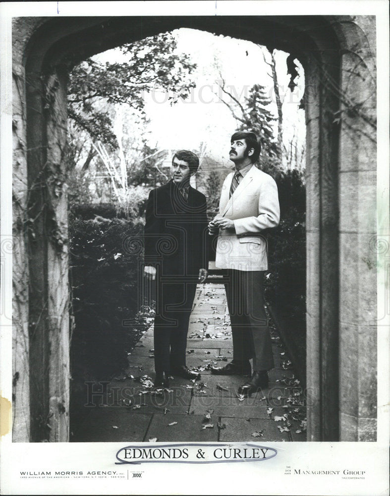Ed Curle 1970 Press Photo Edmonds & Curley,models - Historic Images
