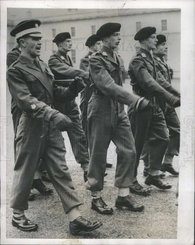 1954 Press Photo The Duke of Kent at  Officer Cadet Training - Historic Images