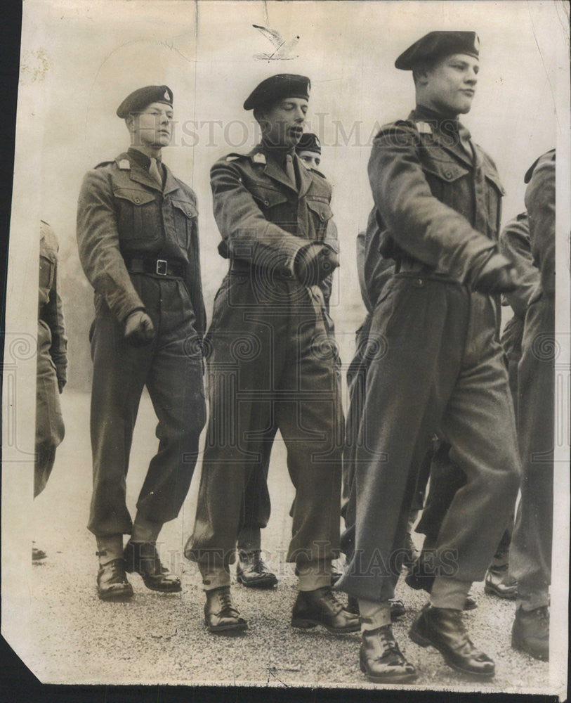 1954 Press Photo Britain Duke Of Kent Military - Historic Images