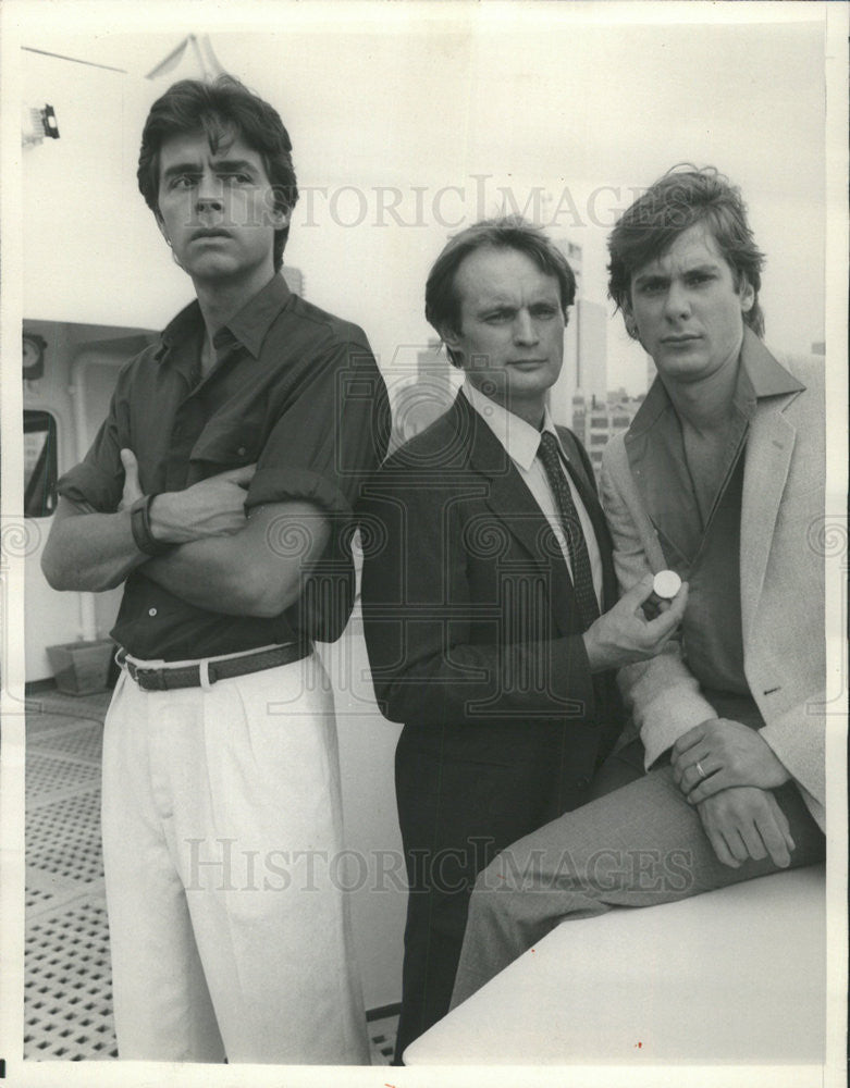 1983 Press Photo Actor David McCallum As the World Turns - Historic Images