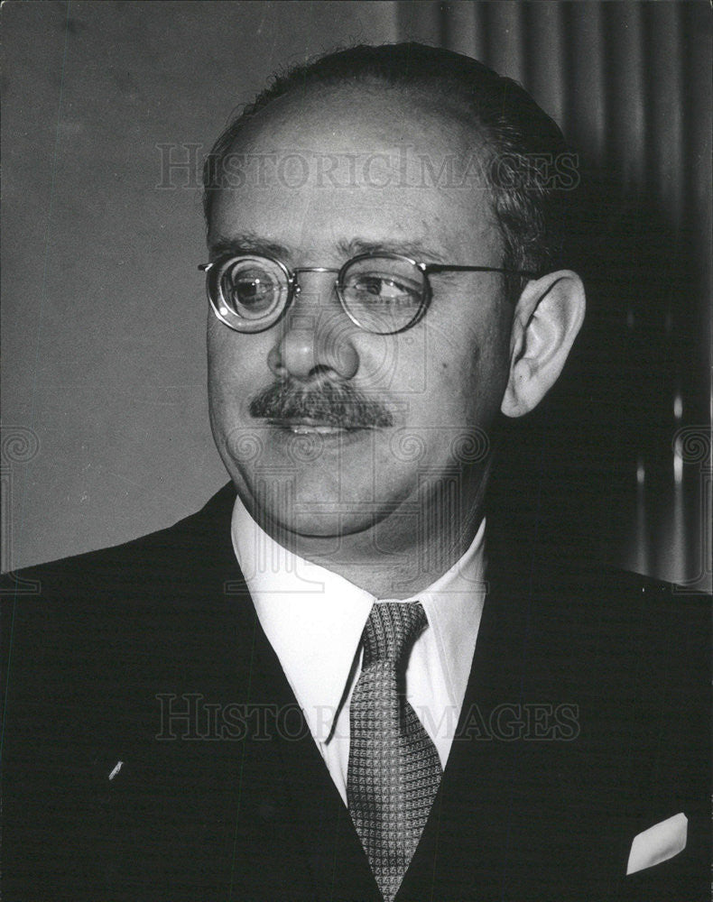 Dr Fritz Bock Federal minister - Historic Images