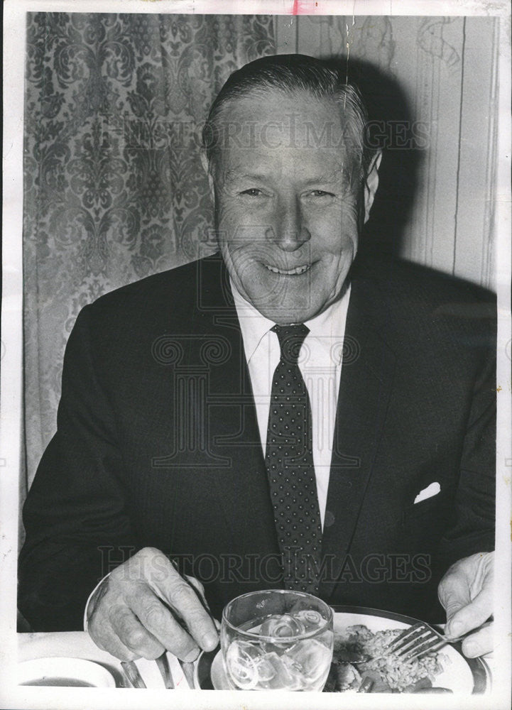 1969 Press Photo Charles Bohlen of the Chicago Council on Foreign Relations - Historic Images
