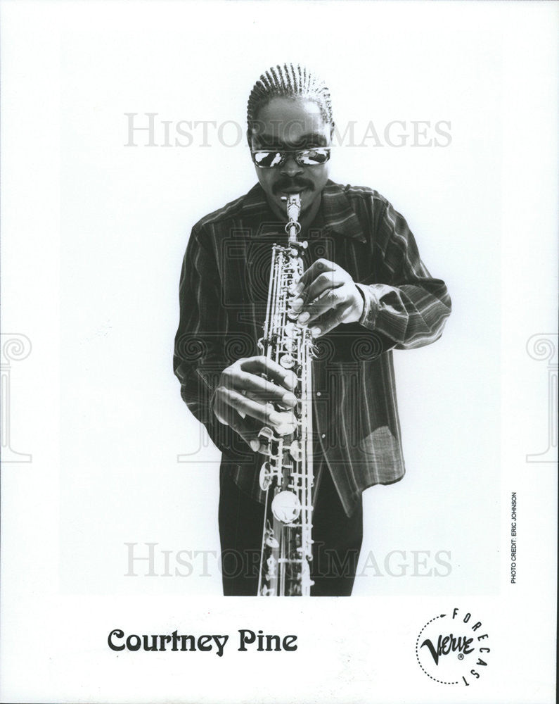 Press Photo Courtney Pine,musician - Historic Images