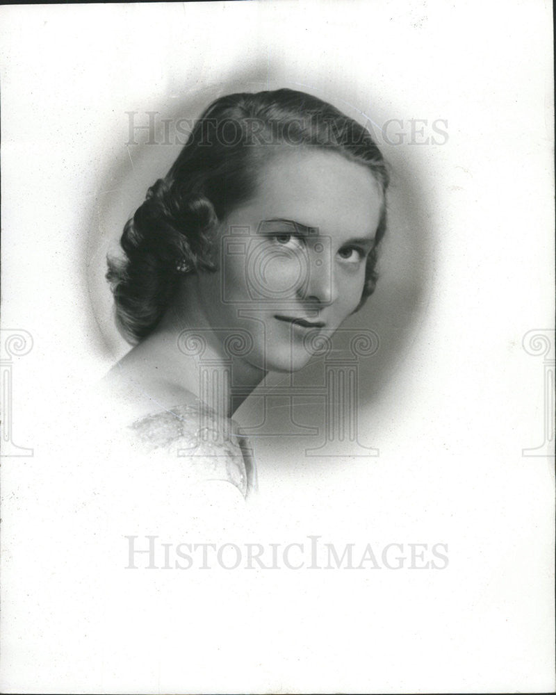 1955 Press Photo Margo Pirie - Historic Images