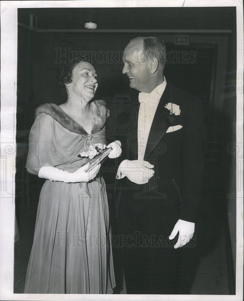 1958 Press Photo Mr And Mrs Carson Pirie Jr - Historic Images