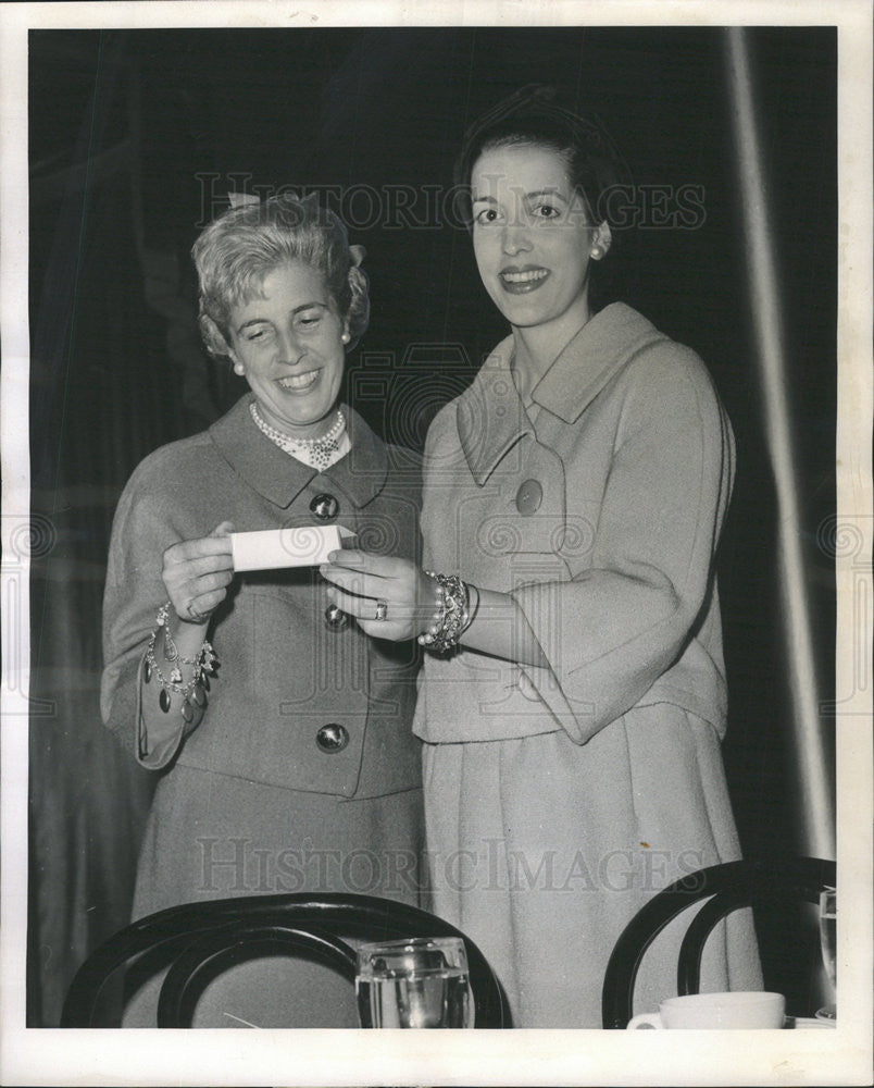 1962 Press Photo MRS. GEORGE S. CHAPPELL JR MRS. EDWARD J. MCCABE JR - Historic Images