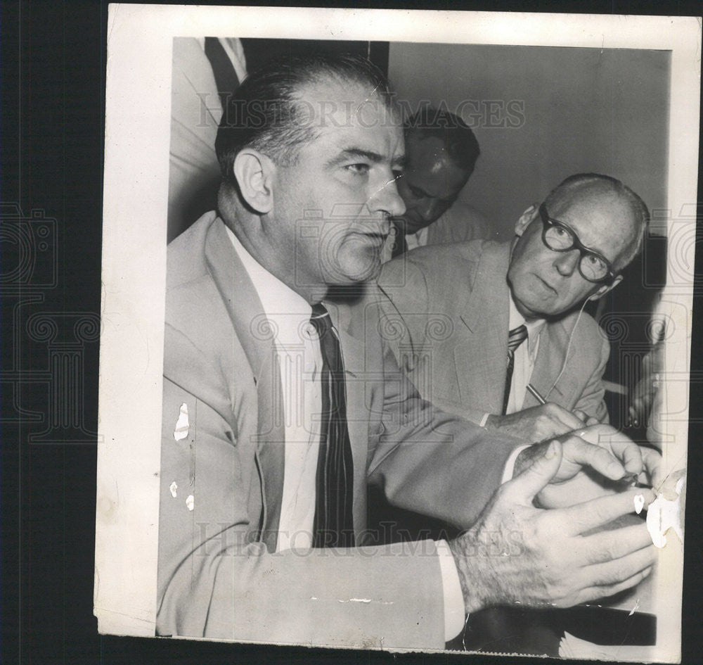 1953 Press Photo Sen Joe McCarthy - Historic Images