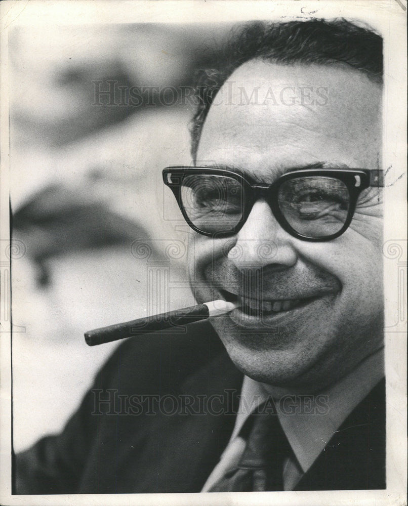 1970 Press Photo ART BUCHWALD AMERICAN HUMORIST - Historic Images