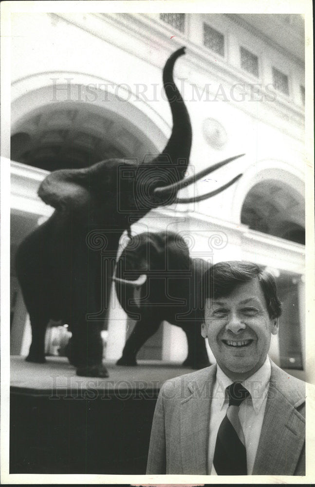 1981 Press Photo DR. WILLARD SANDY L. BOYD AMERICAN SCHOLAR - Historic Images