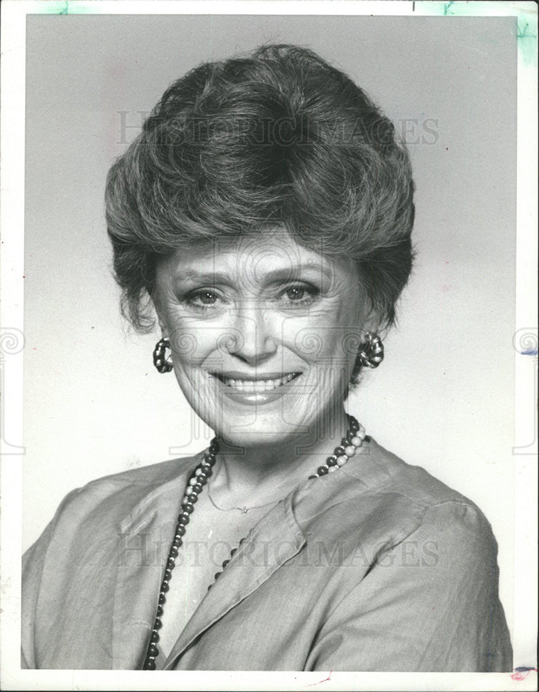 1986 Press Photo RUE MCCLANAHAN AMERICAN ACTRESS - Historic Images