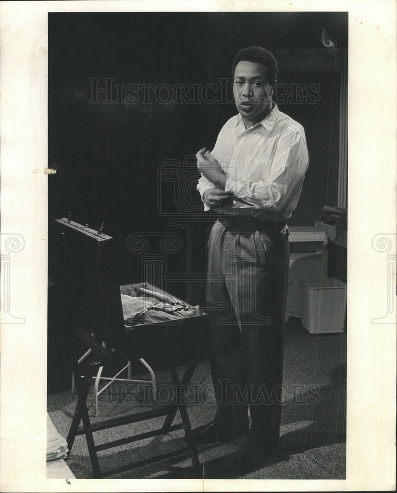 1962 Press Photo Frank Wilson Famous Jazz Singer - Historic Images