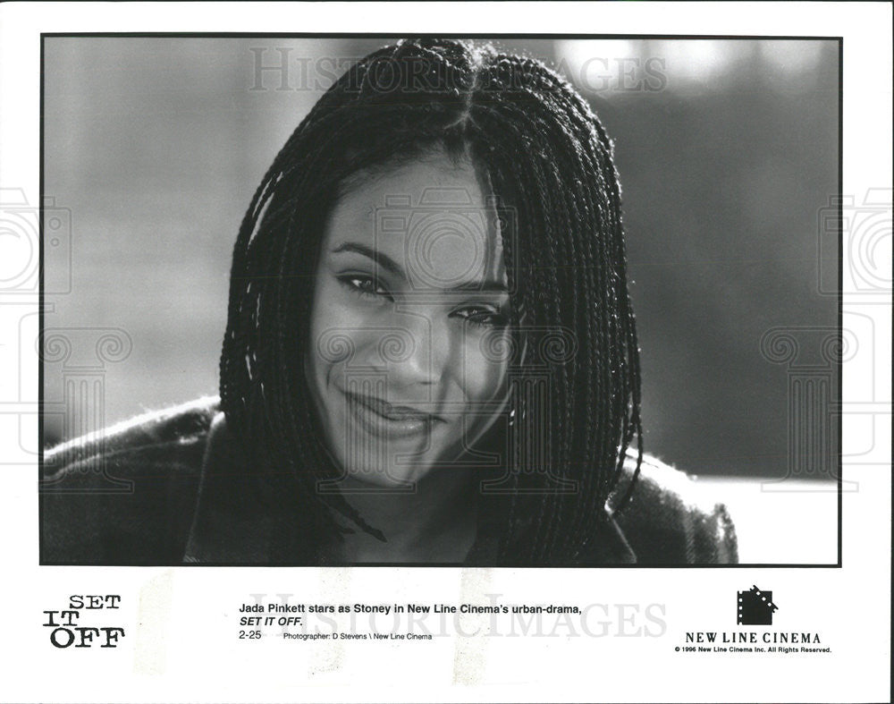 1996 Press Photo JADA PINKETT AMERICAN ACTRESS PRODUCER DIRECTOR AUTHOR - Historic Images