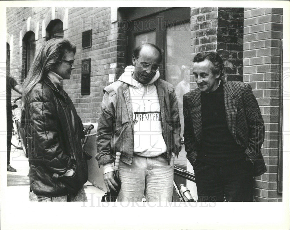 1987 Press Photo Bill Pince Telluride Film Festival Founder - Historic Images